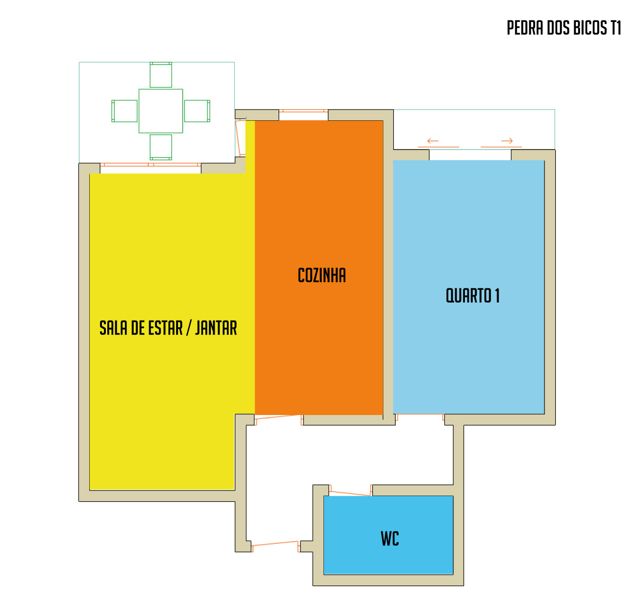 Apartamento Pedra T1 Image 15